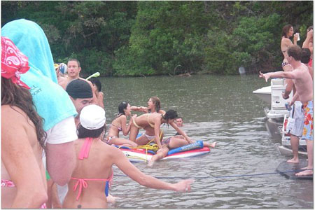 Lake Austin Party Picture