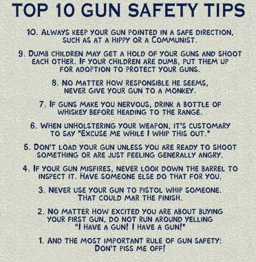 Aaron's Gun Safety Tips